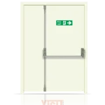 KOD: YN 01 - Acil Çıkış Kapası (Yangın Sertifikalı) - Tüm RAL Renkleri İle Üretilebilir