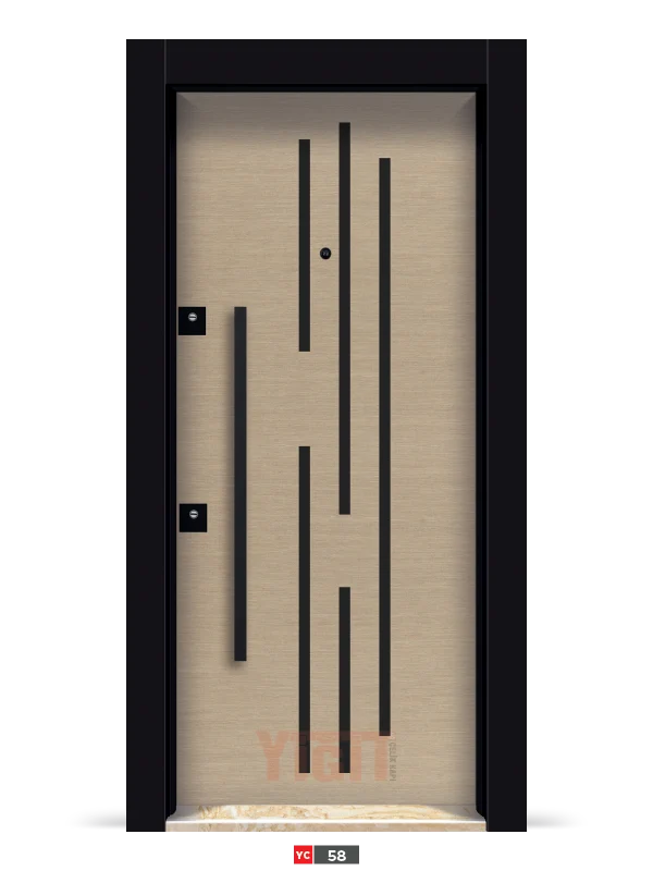 YC-58 Elit Laminoks Çelik Kapı