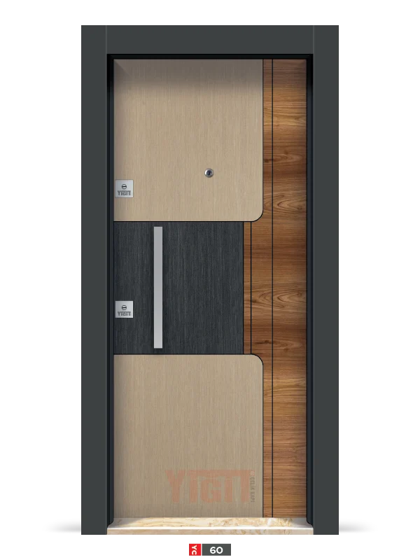 YC-60 Elit Laminoks Çelik Kapı