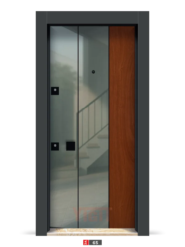 YC-65 Elit Laminoks Çelik Kapı