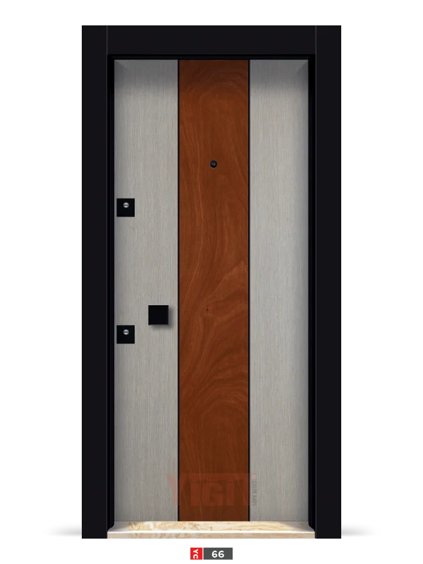 YC-66 Elit Laminoks Çelik Kapı