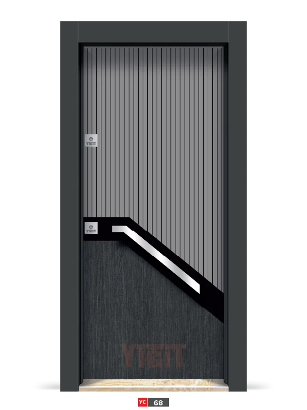 YC-68 Elit Laminoks Çelik Kapı