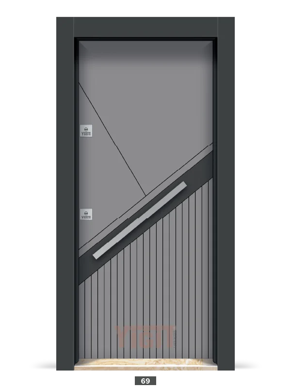 YC-69 Elit Laminoks Çelik Kapı