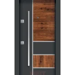 Ahşap Görünümlü Kompozit Panel Kapı Modeli 70