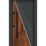 Diagonal Desenli Kompozit Kapı Modeli 73