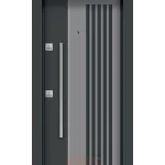 Dikey Çizgili Kompozit Kapı Modeli YC 75