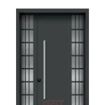 Çift Cam Panelli Kompozit Kapı Modeli YC 82