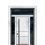 Parlak Beyaz Kompozit Kapı Modeli YC 90