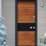 KOD: YC 218 - Masif Thermo Ahşap - DOĞAL AHŞAP / SİYAH