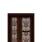 KOD: YC 211 - Camlı Panel - KAHVERENGİ